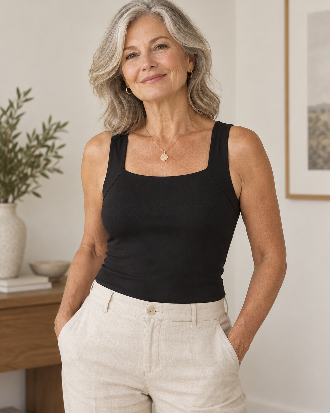 Avulea's Built In Comfort Bra Tanktop